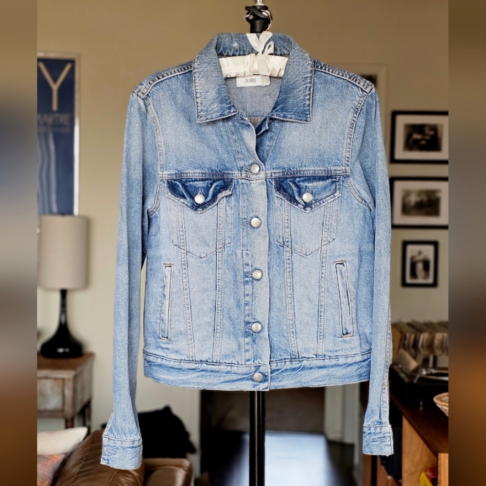 Closed Women's Denim Jacket Made In Italy XL